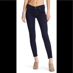 LUCKY BRAND Brooke Legging ankle dark denim jeans 0 / 25
